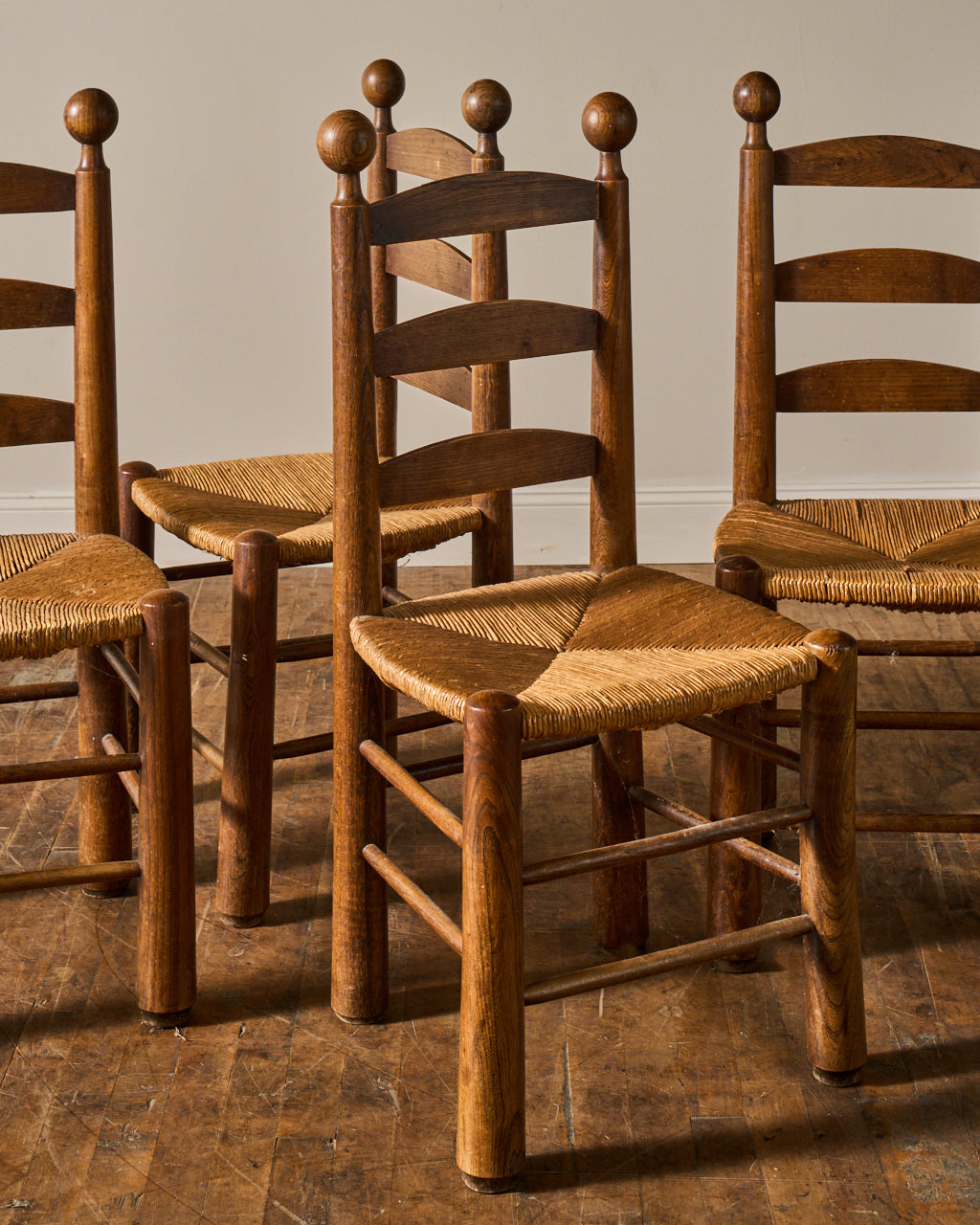 Set of 4 - Charles Dudouyt Chairs - Set of 4