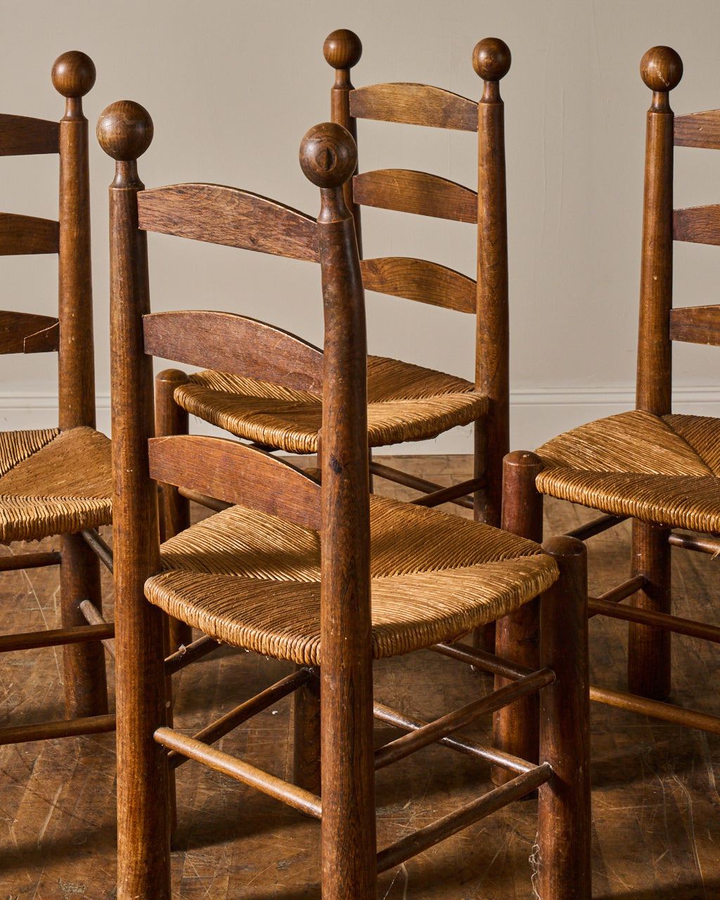 Set of 4 - Charles Dudouyt Chairs - Set of 4