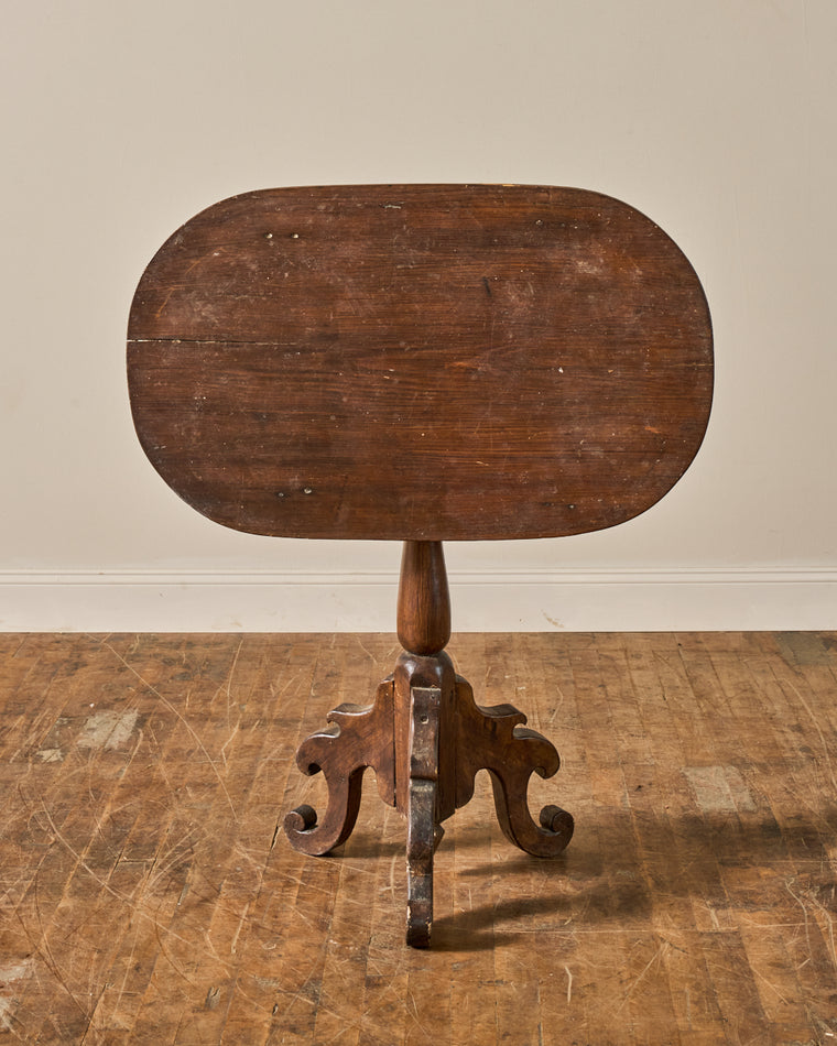 Antique Pedestal Table