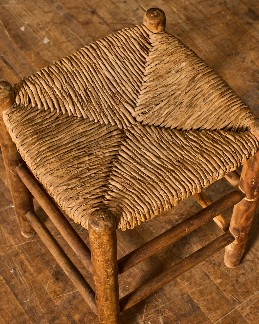French Rush Stool