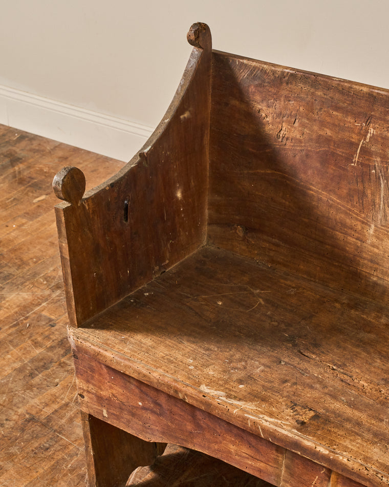 Rare 17th c. Bench