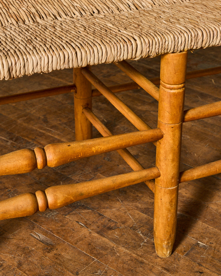 Provencal Rush Bench