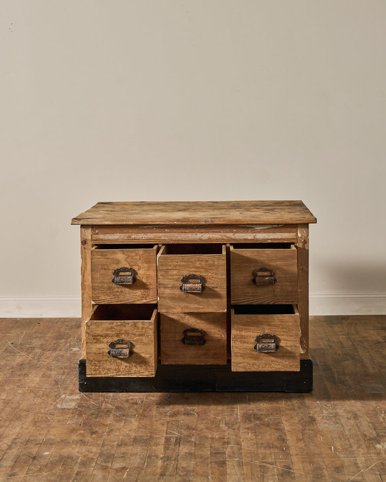 Antique Bakery Cabinet