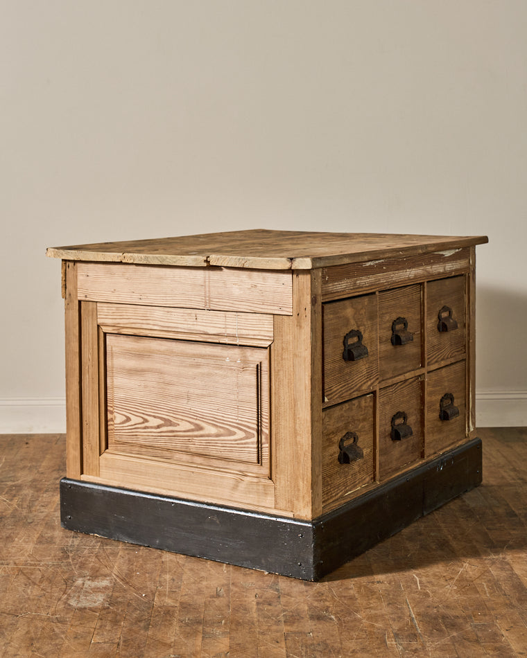 Antique Bakery Cabinet