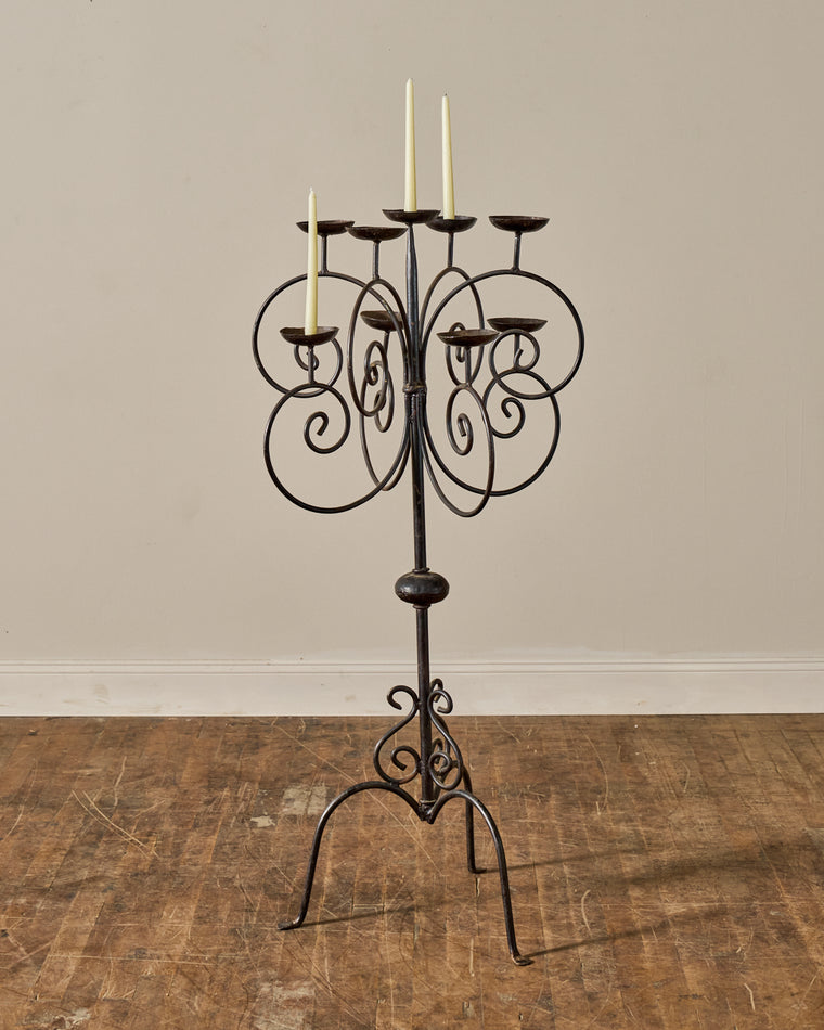 French Floor Candelabra