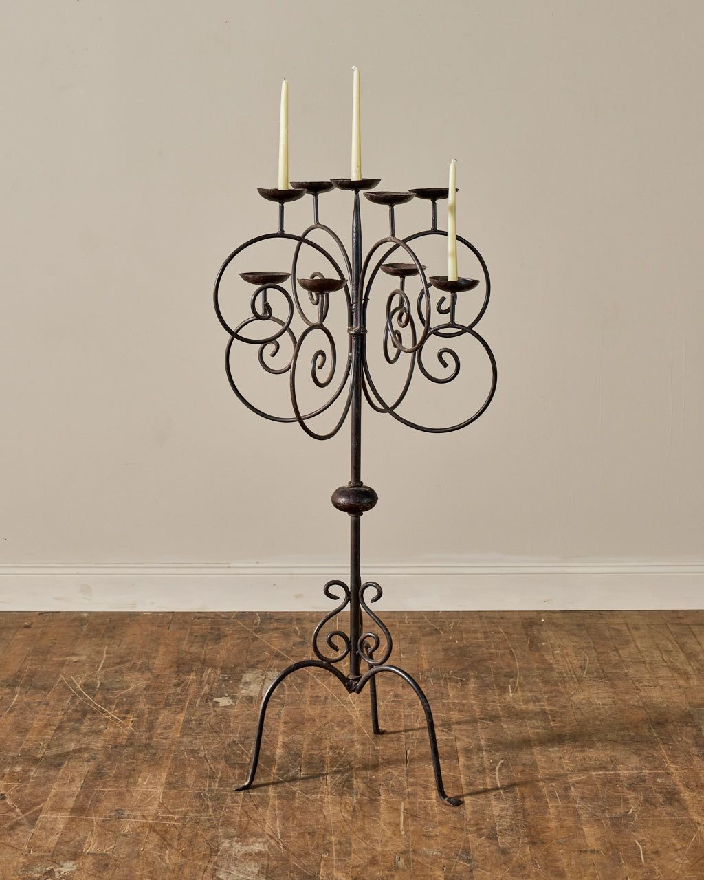 French Floor Candelabra