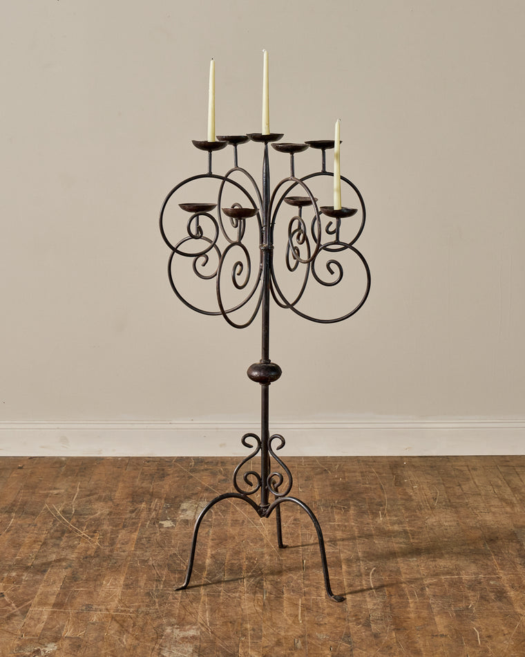French Floor Candelabra