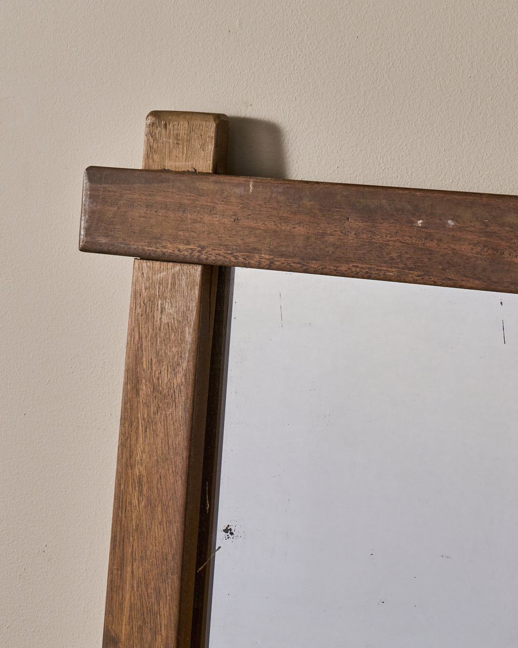 Vintage Wood Mirror