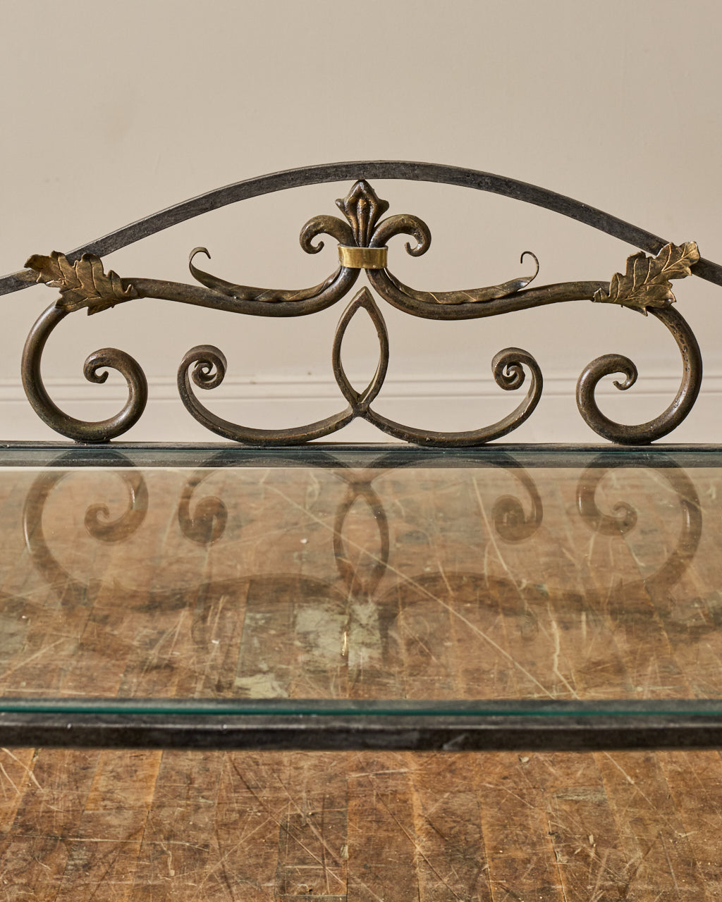 Set of 2 - Vintage Iron Nightstands - Set of Two