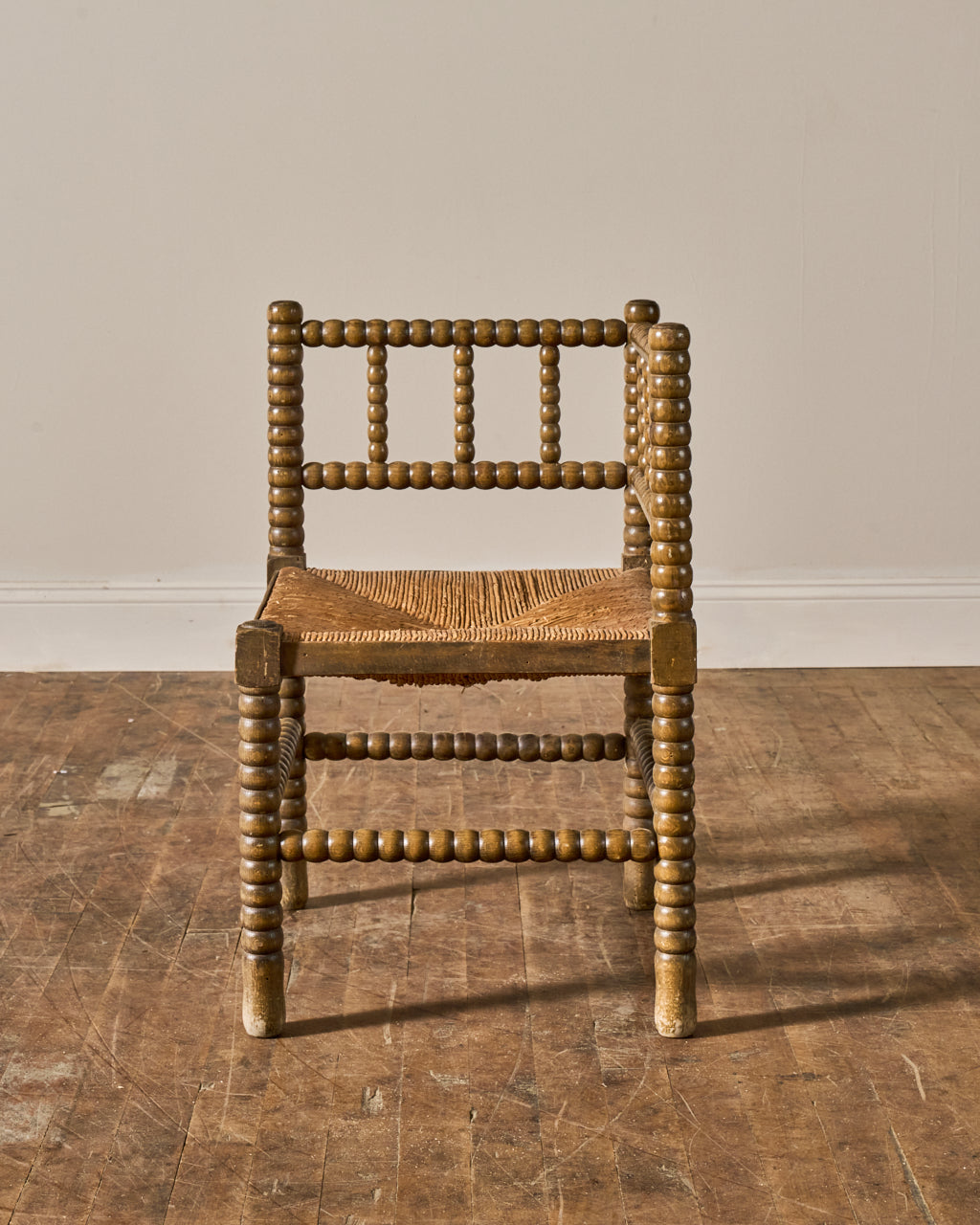 French Corner Bobbin Chair