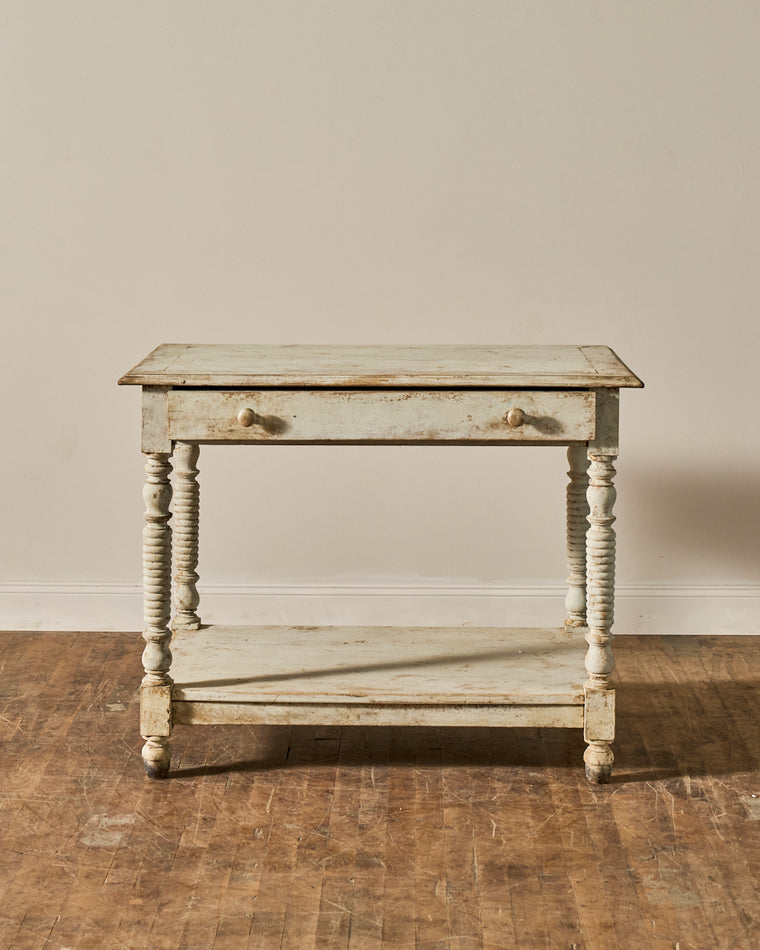Painted French Console Table