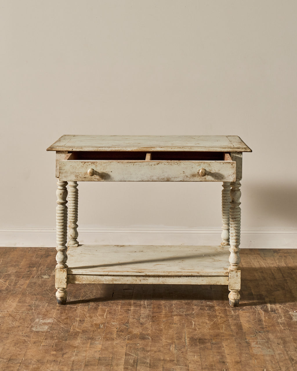 Painted French Console Table