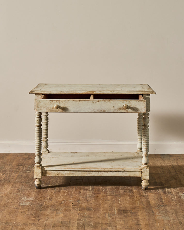 Painted French Console Table