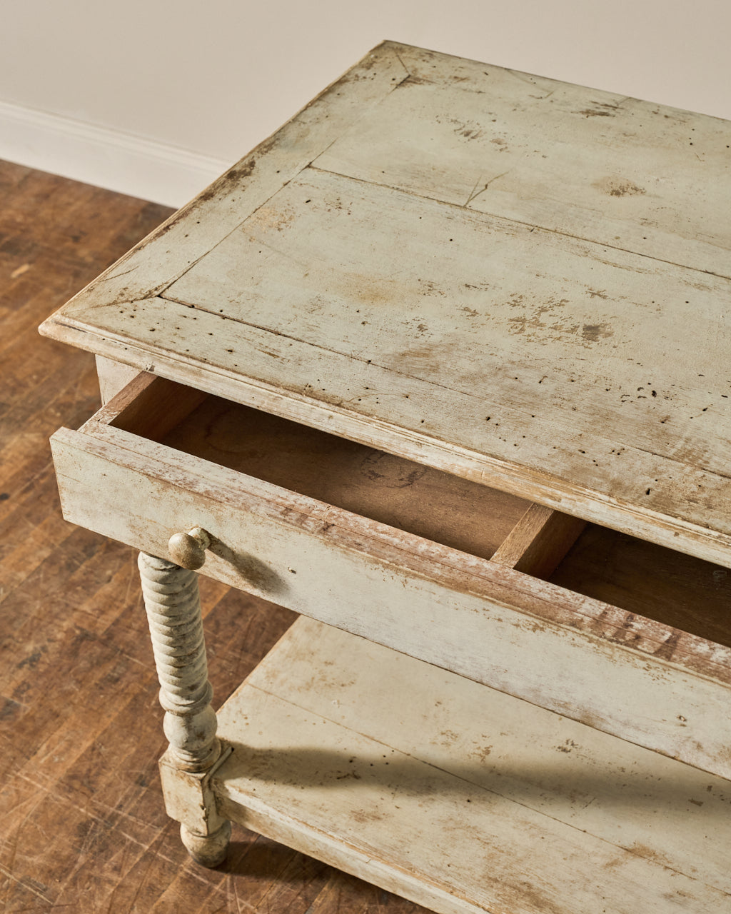Painted French Console Table