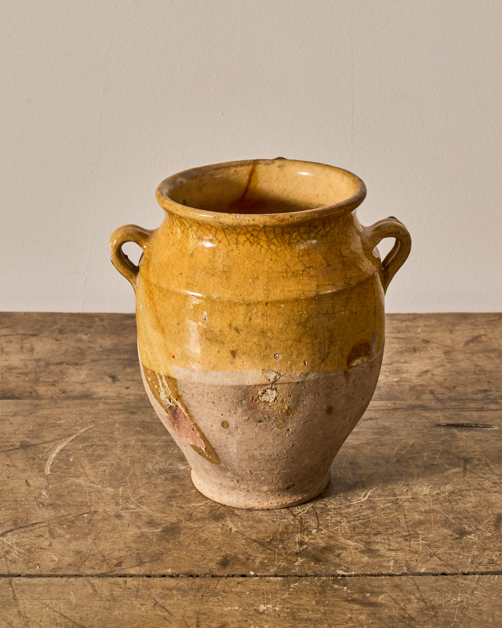 Yellow Confit Pot