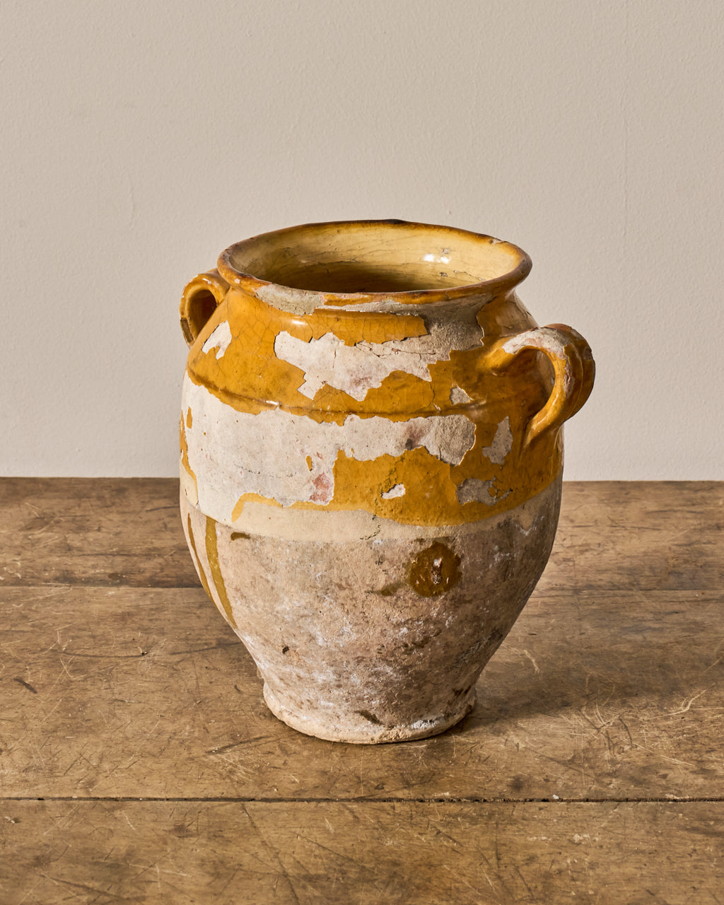 Yellow Confit Pot