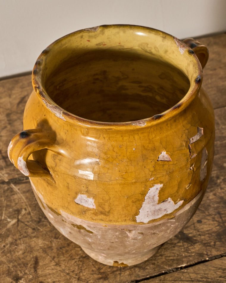Yellow Confit Pot - I
