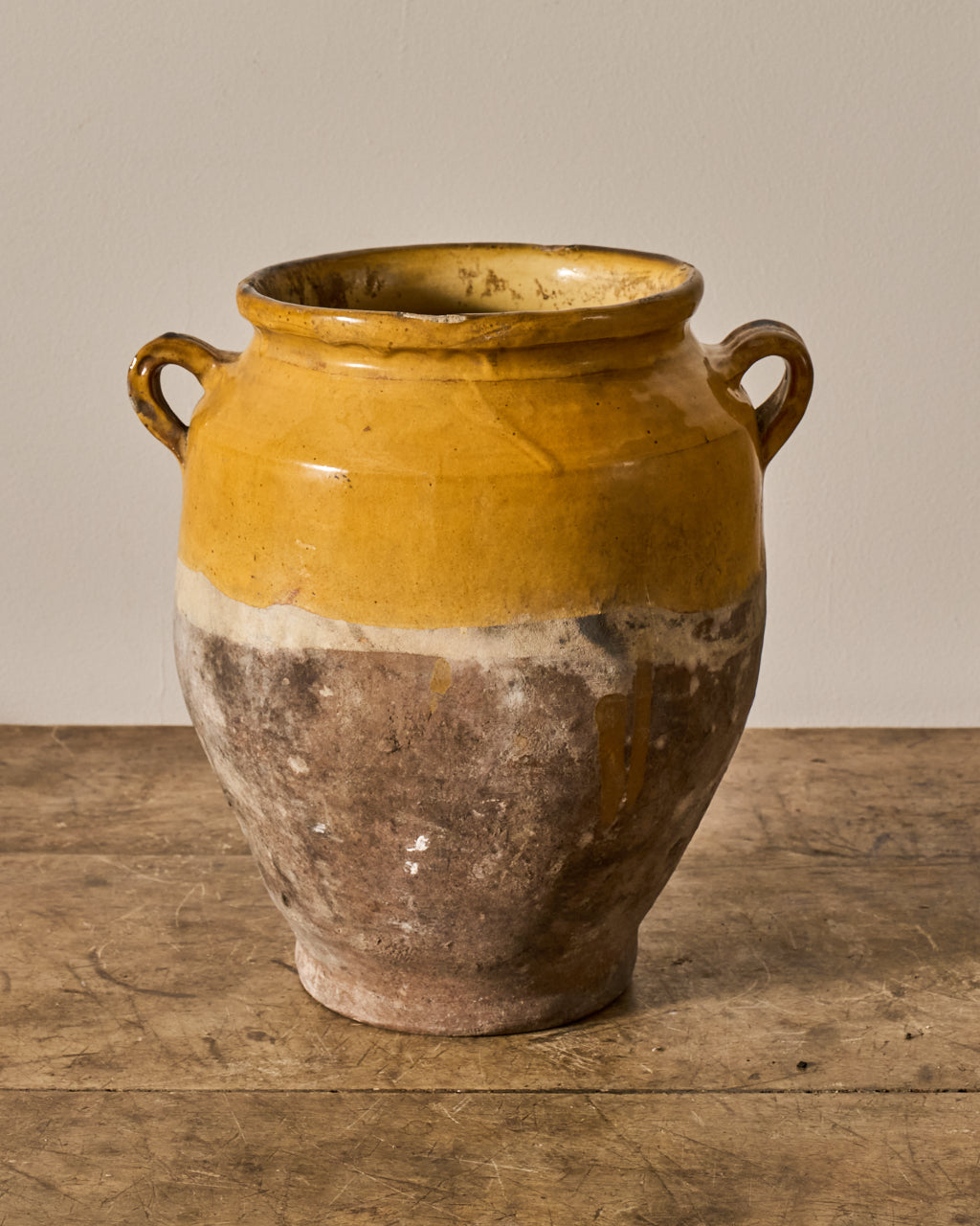 Yellow Confit Pot