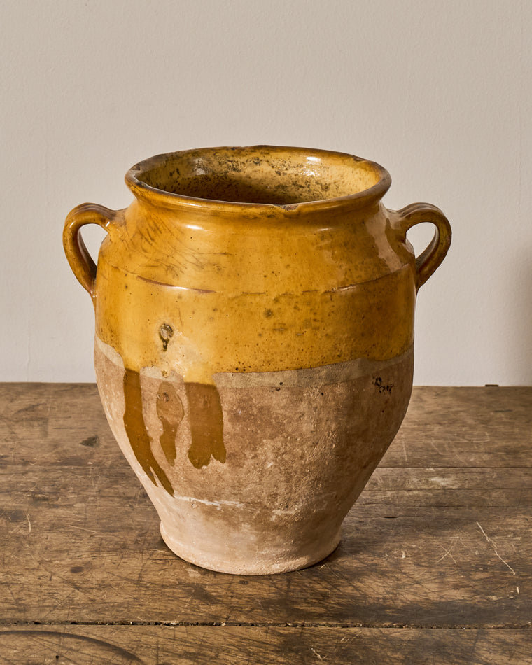 Yellow Confit Pot - II
