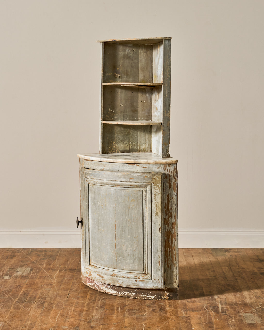 Patina Corner Cupboard