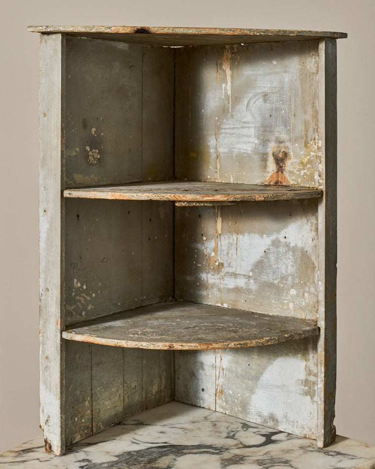 Patina Corner Cupboard
