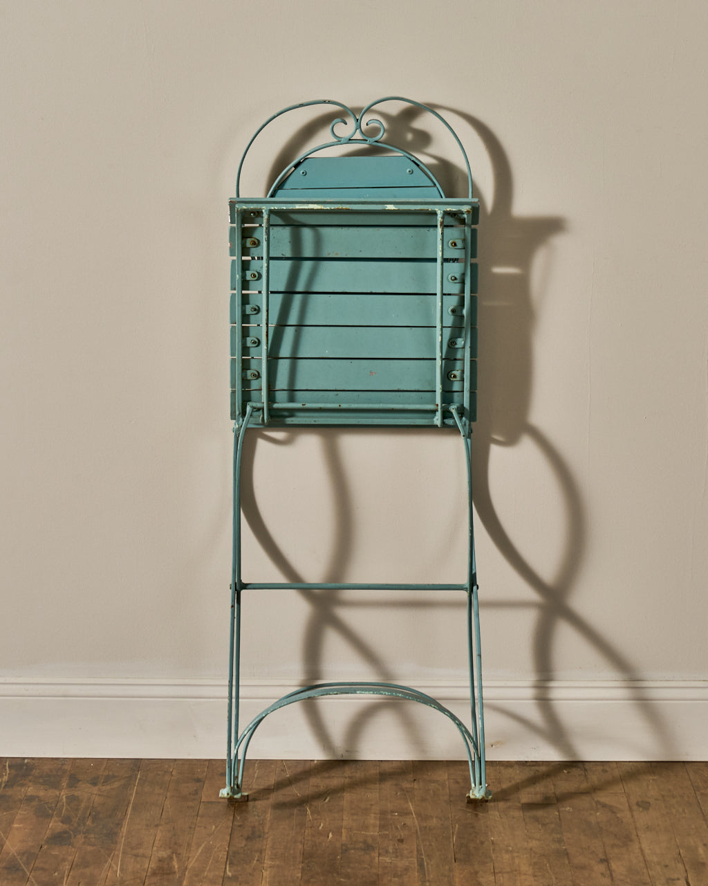 French Blue Garden Chair