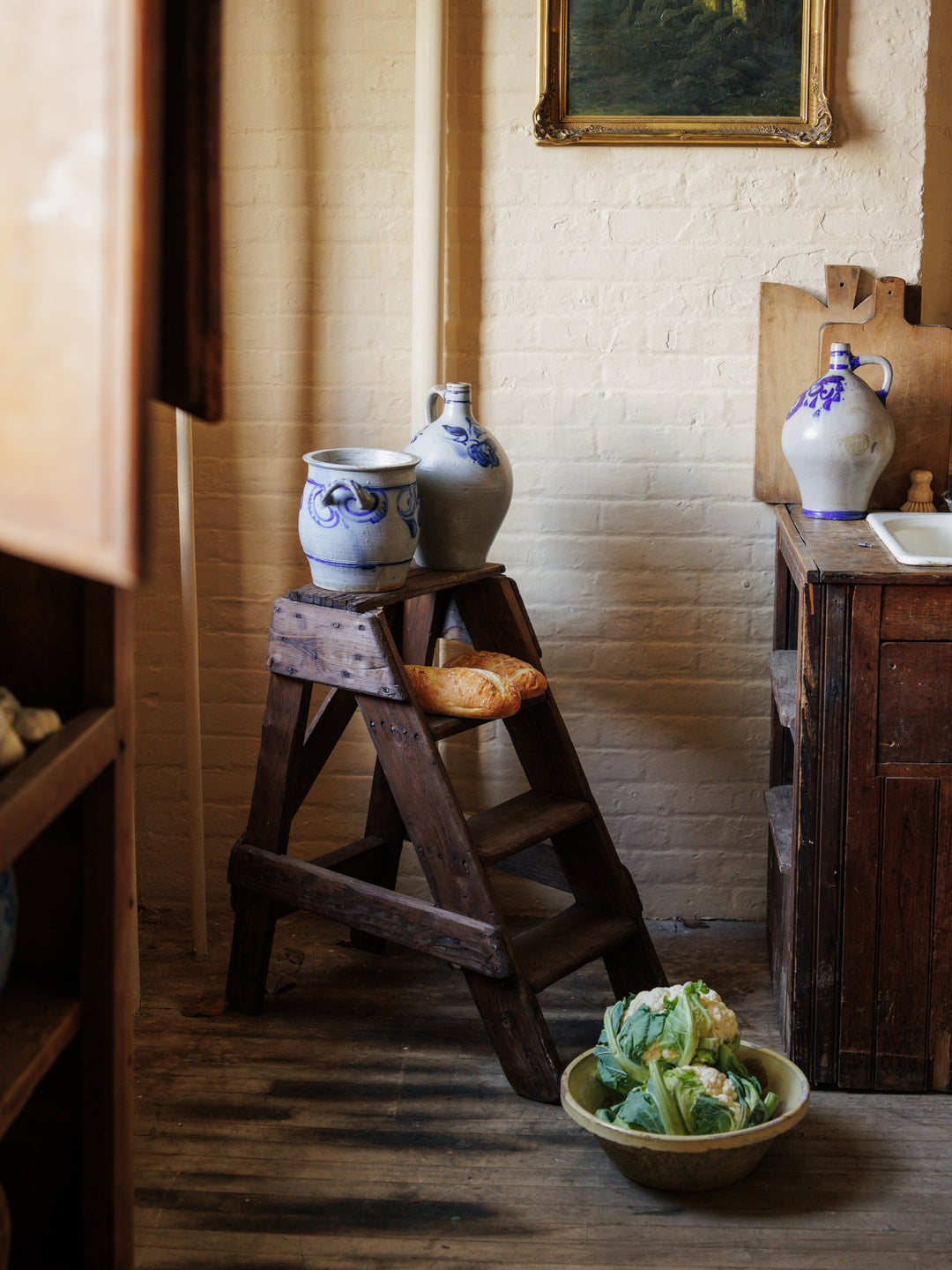 French Alsace Pinched Neck Jug