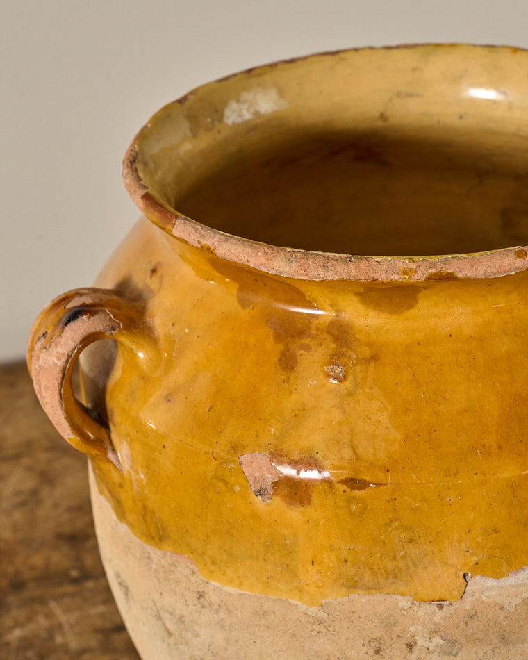 Yellow Confit Pot - III