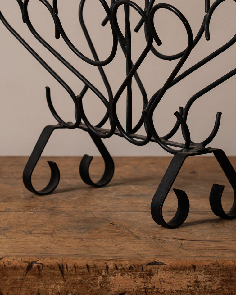 French Fire Log Holder