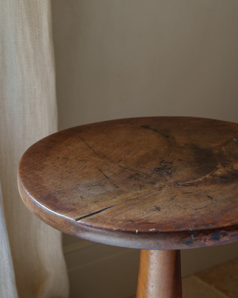 Walnut Pedestal Table