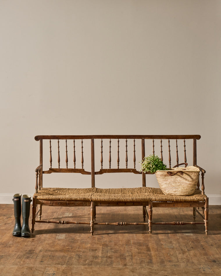 Provencal Rush Bench