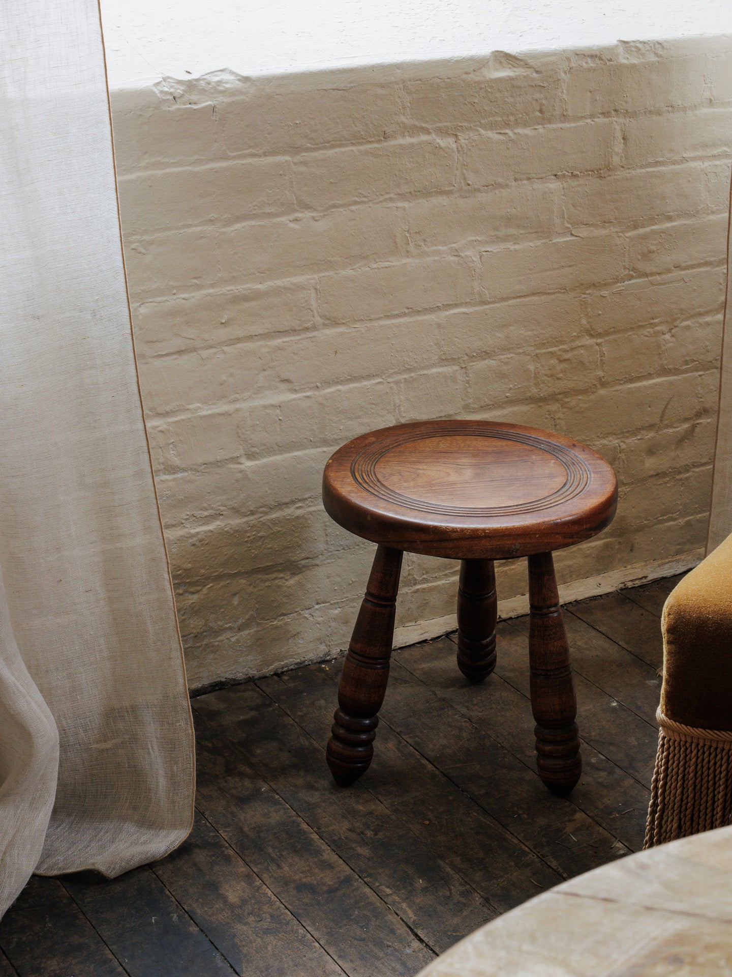 French Tripod Stool - 3
