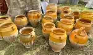 Yellow Confit Pot