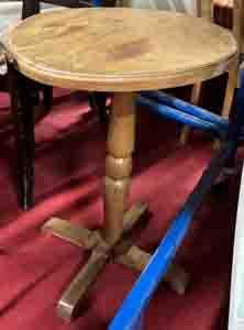 Oak Pedestal Table
