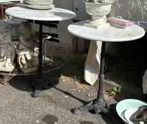 Marble Pedestal Table