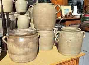 Handled Sandstone Pot