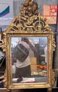 Antique Gilt Mirror