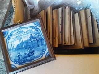 Framed Delft Tile