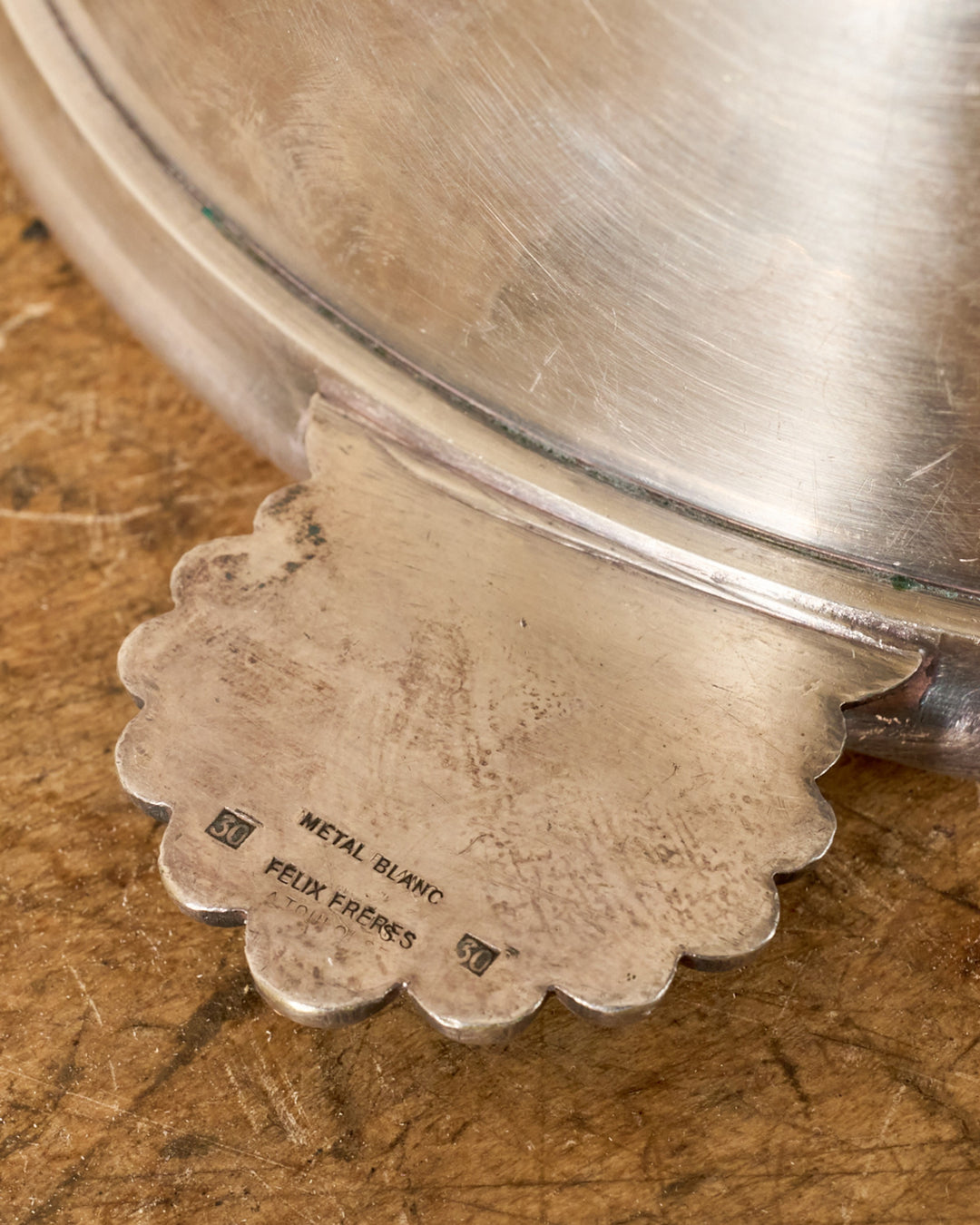 Silver Shell Dish