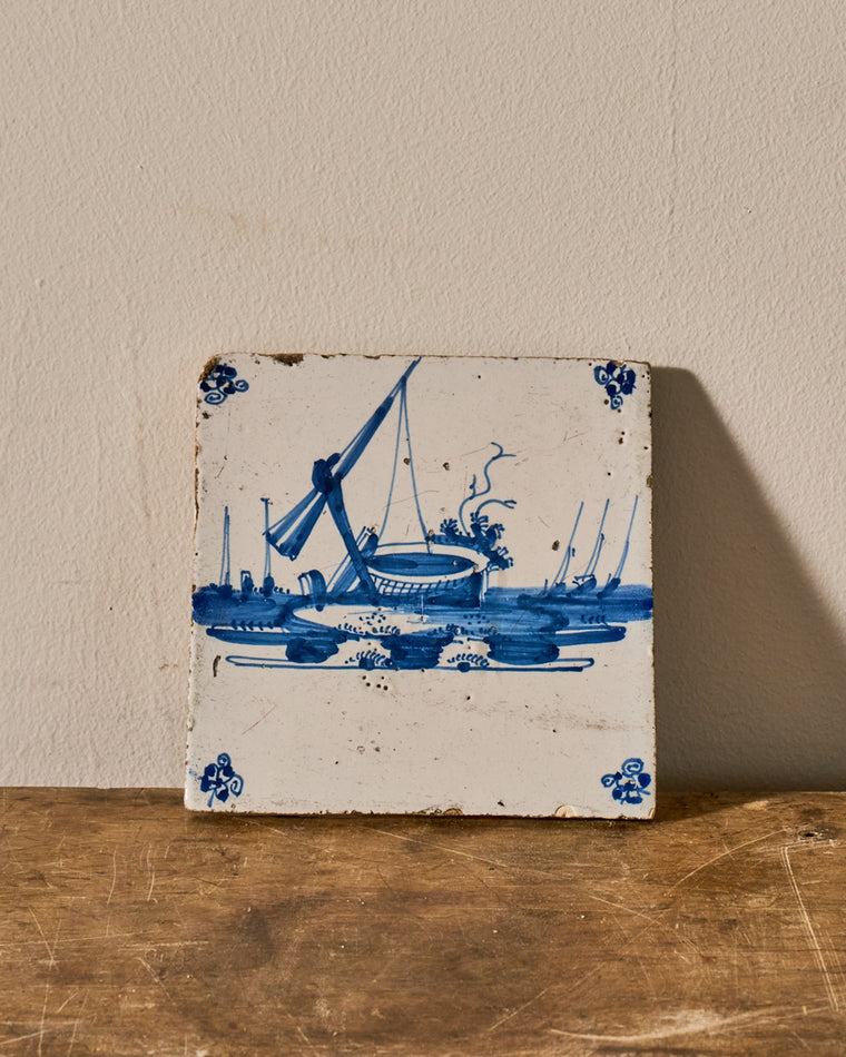 18th c. Delft Tile - I