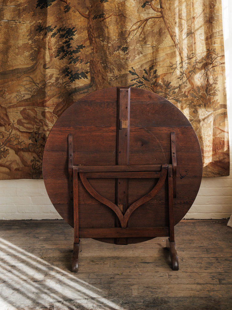 Antique Wine Tasting Table