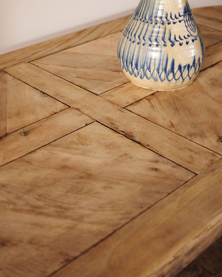 Parquet Oak Monastery Table