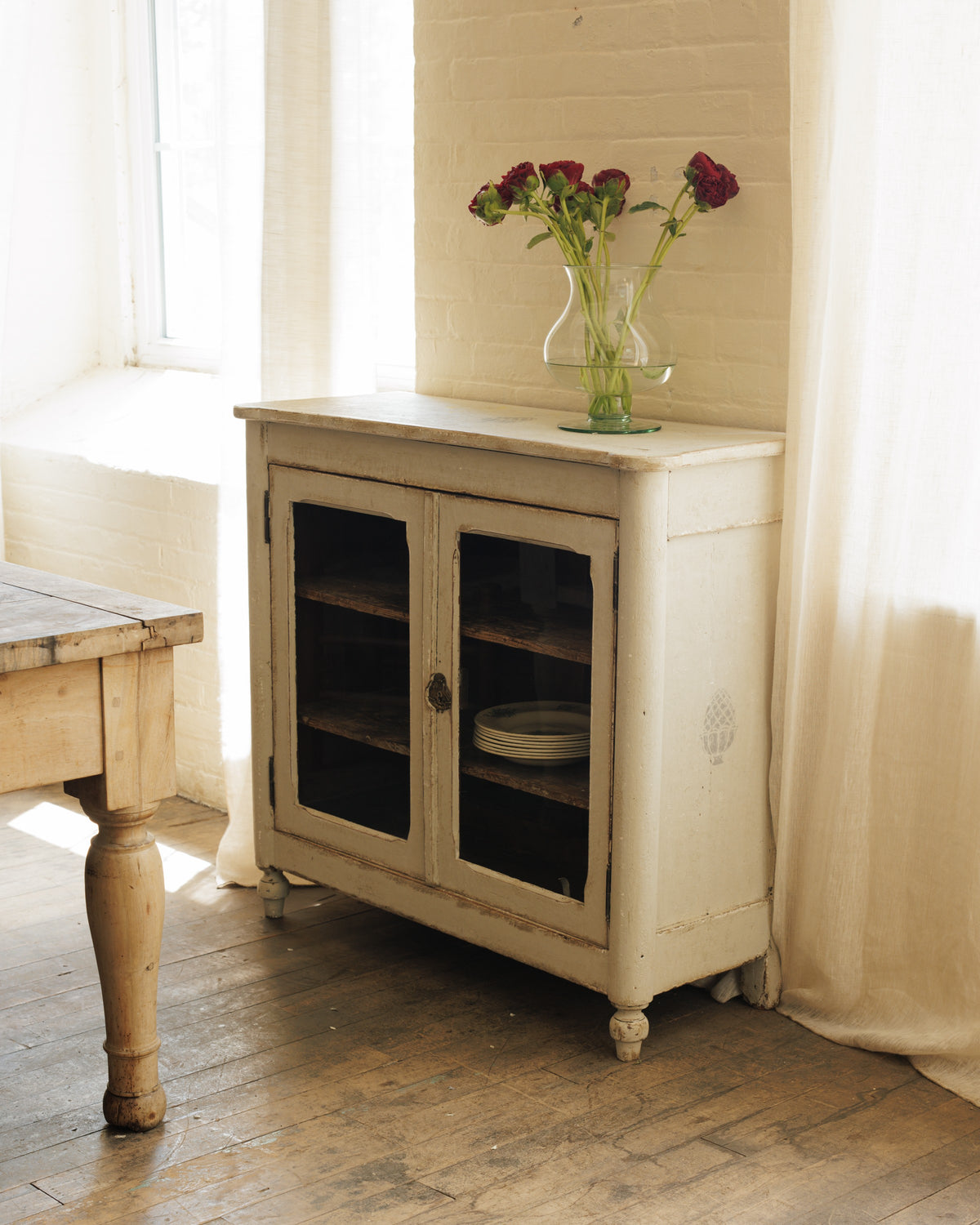 French Painted Cabinet