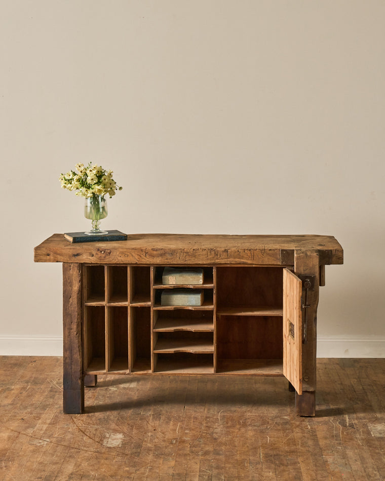 Rare Carpenters Restored Workbench