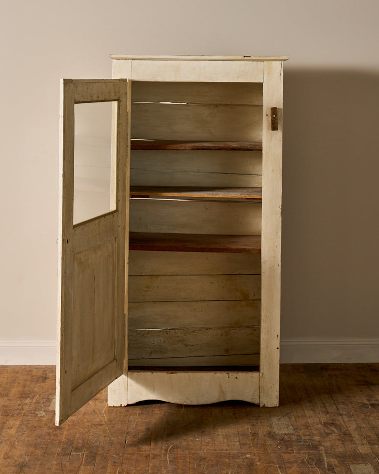 19th c. Painted Cupboard