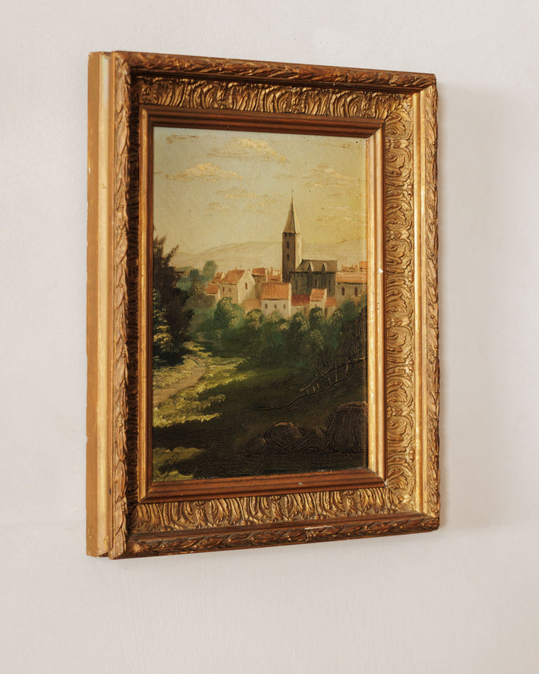 Amiens Cathedral Oil Artwork