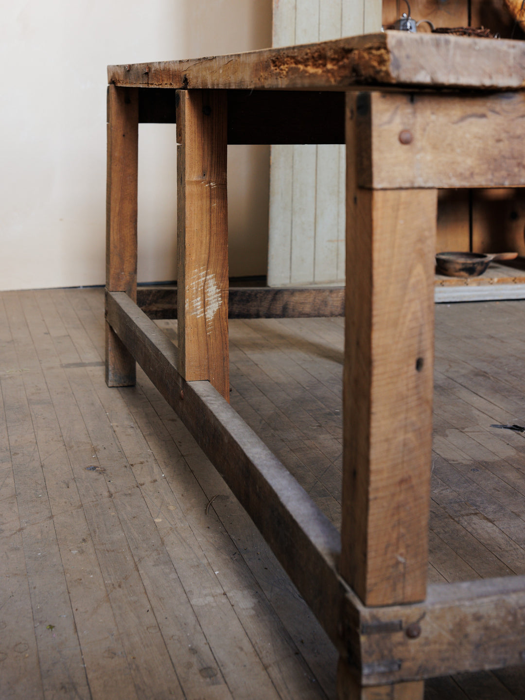 French Walnut Kitchen Island