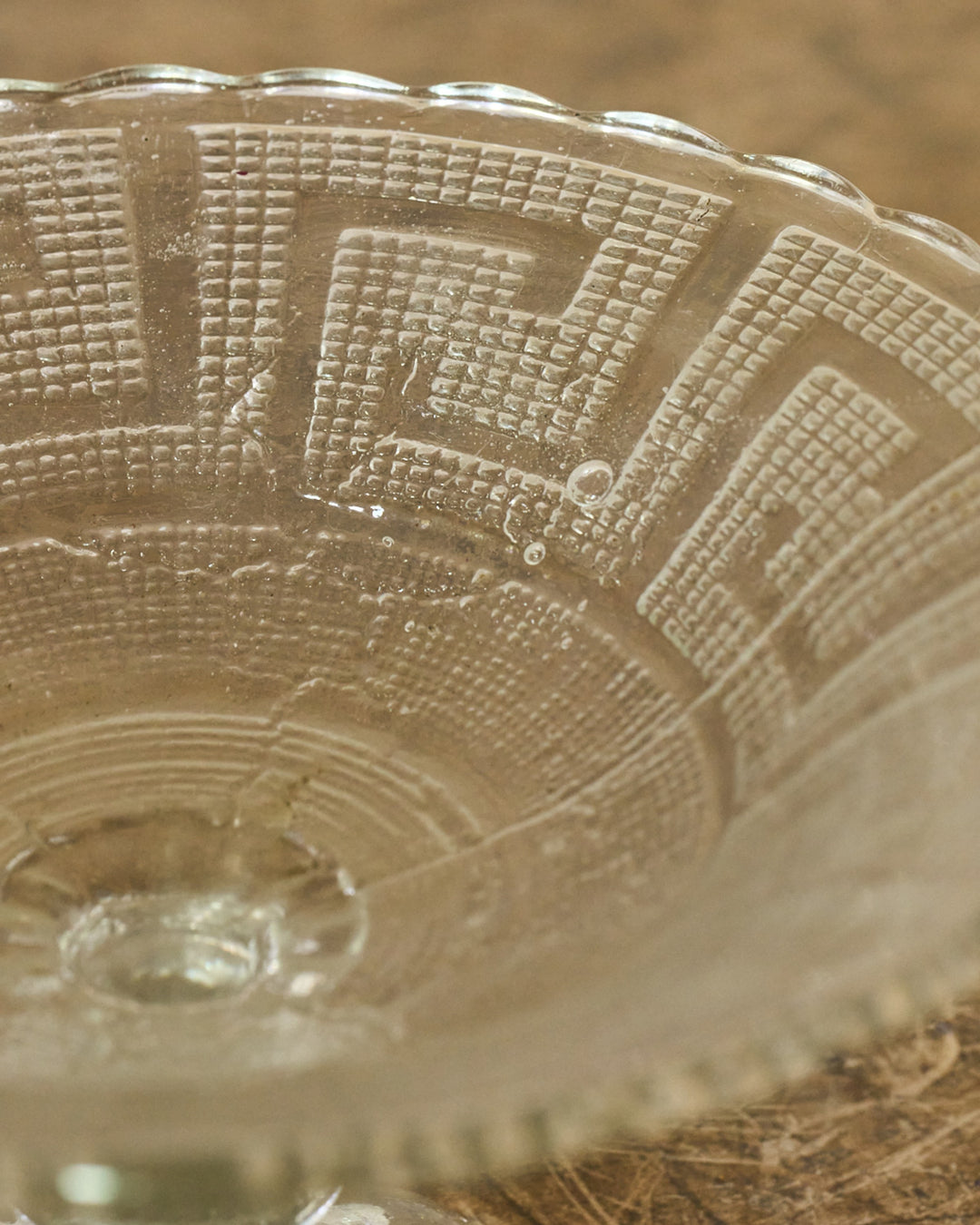 Mini Glass Pedestal Dish