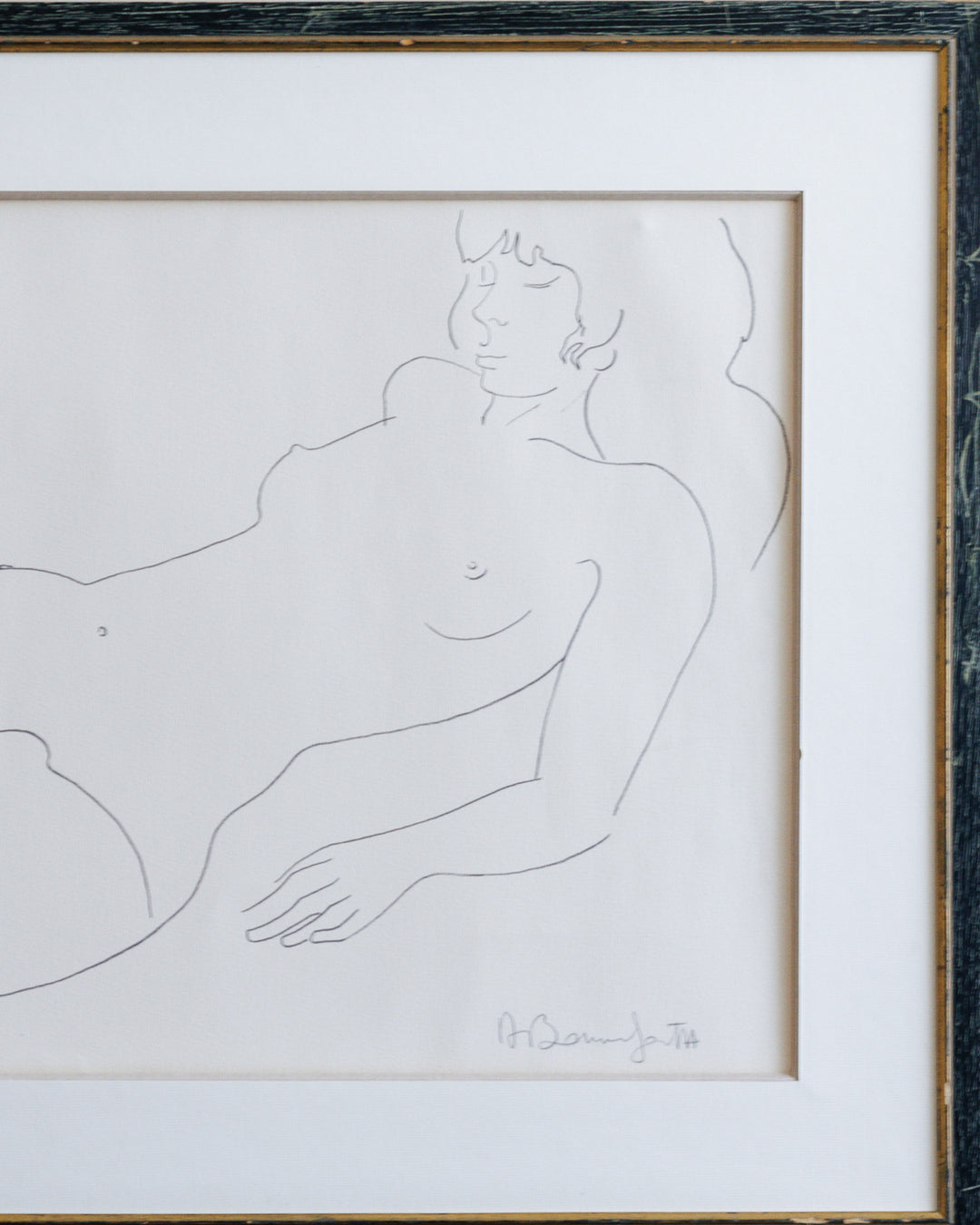 Signed Nude Sketch