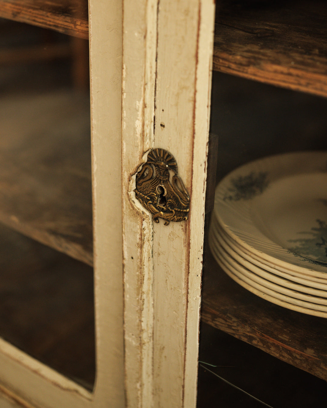 French Painted Cabinet